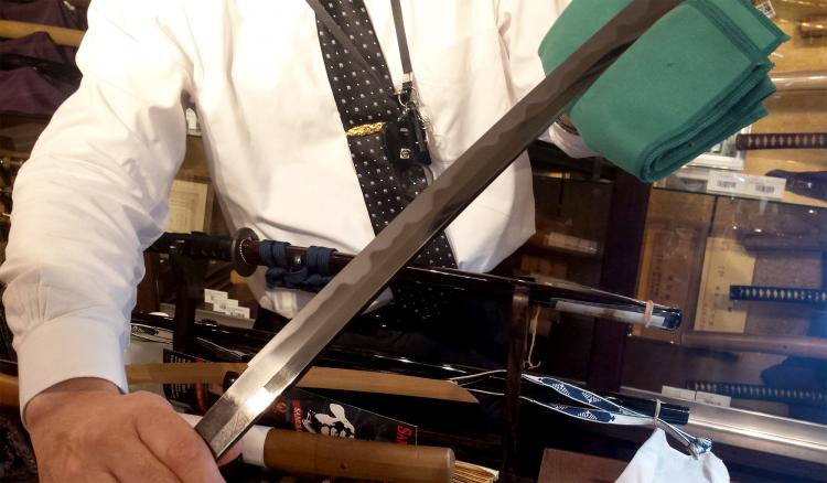 ginza seiyudo japanese samurai sword katana sale shop